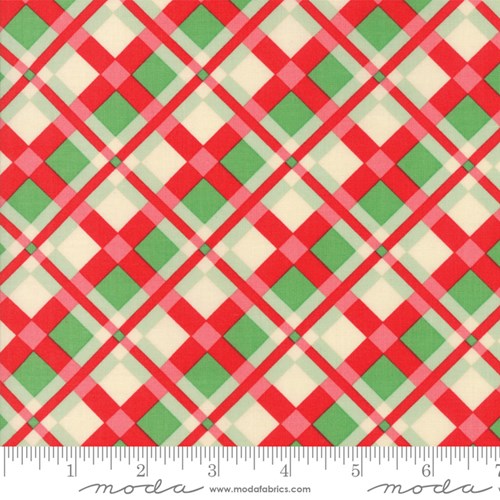 Christmas Plaid in Red Green