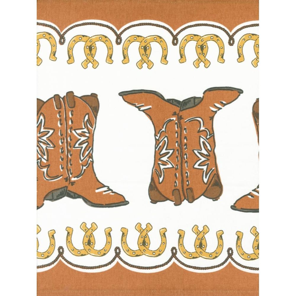 Classic Retro Toweling - Cowboy Boots