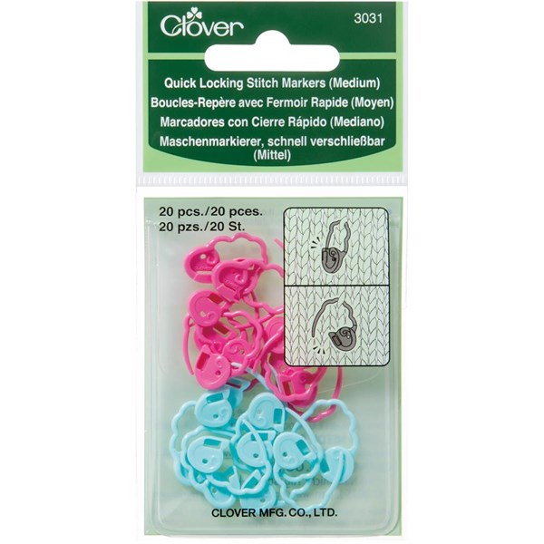 Clover Locking Stitch Markers