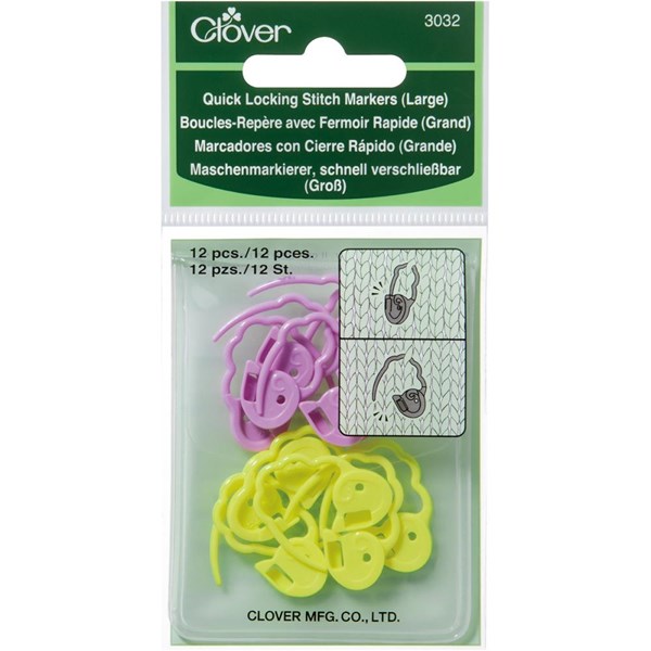 Clover Locking Stitch Markers