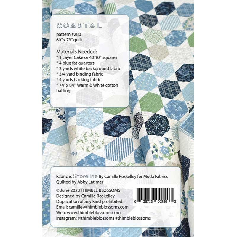 Coastal Quilt Pattern | Thimble Blossoms