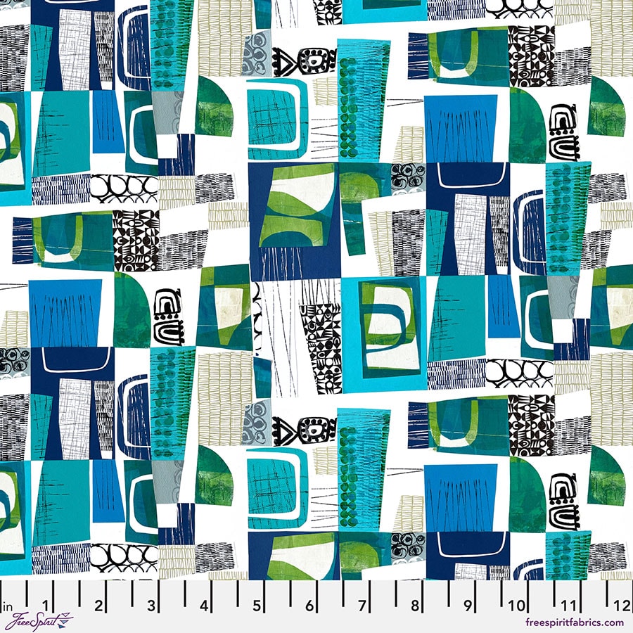 Collage - Sea Blue