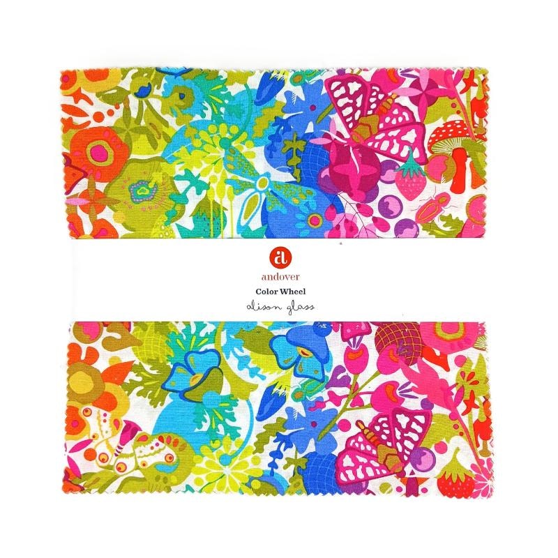 Color Wheel Layer Cake | Alison Glass | 42 PCs