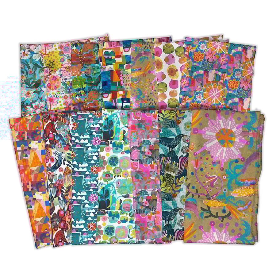 Colori Fat Quarter Bundle | Esté MacLeod | 14 FQs