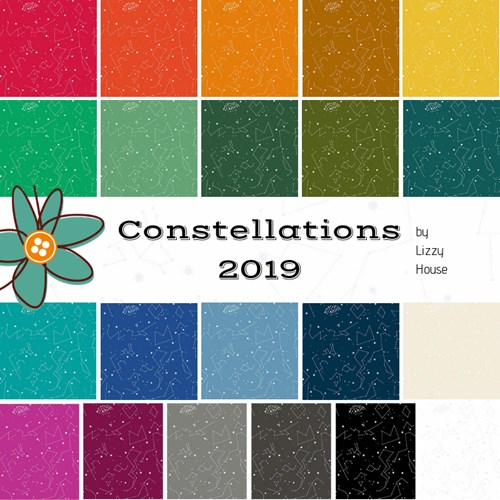 Constellations 2019 Half Yard Bundle by Lizzy House