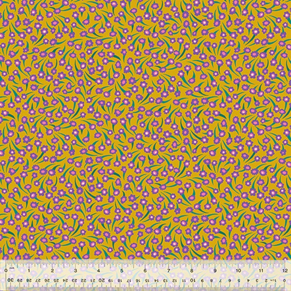 Coral Flower - Mustard