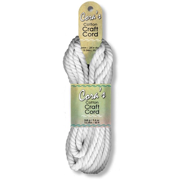 Cora's Cotton Craft Cord 6mm x 50ft