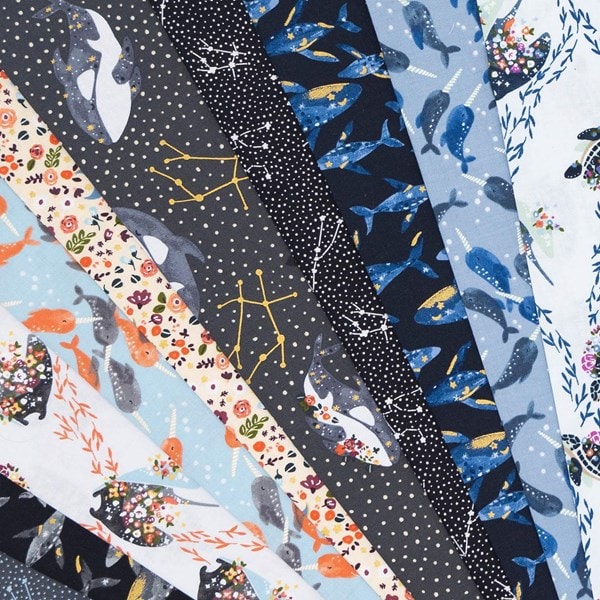 Cosmic Sea Fat Quarter Bundle | Jessica Zhao | 19FQs