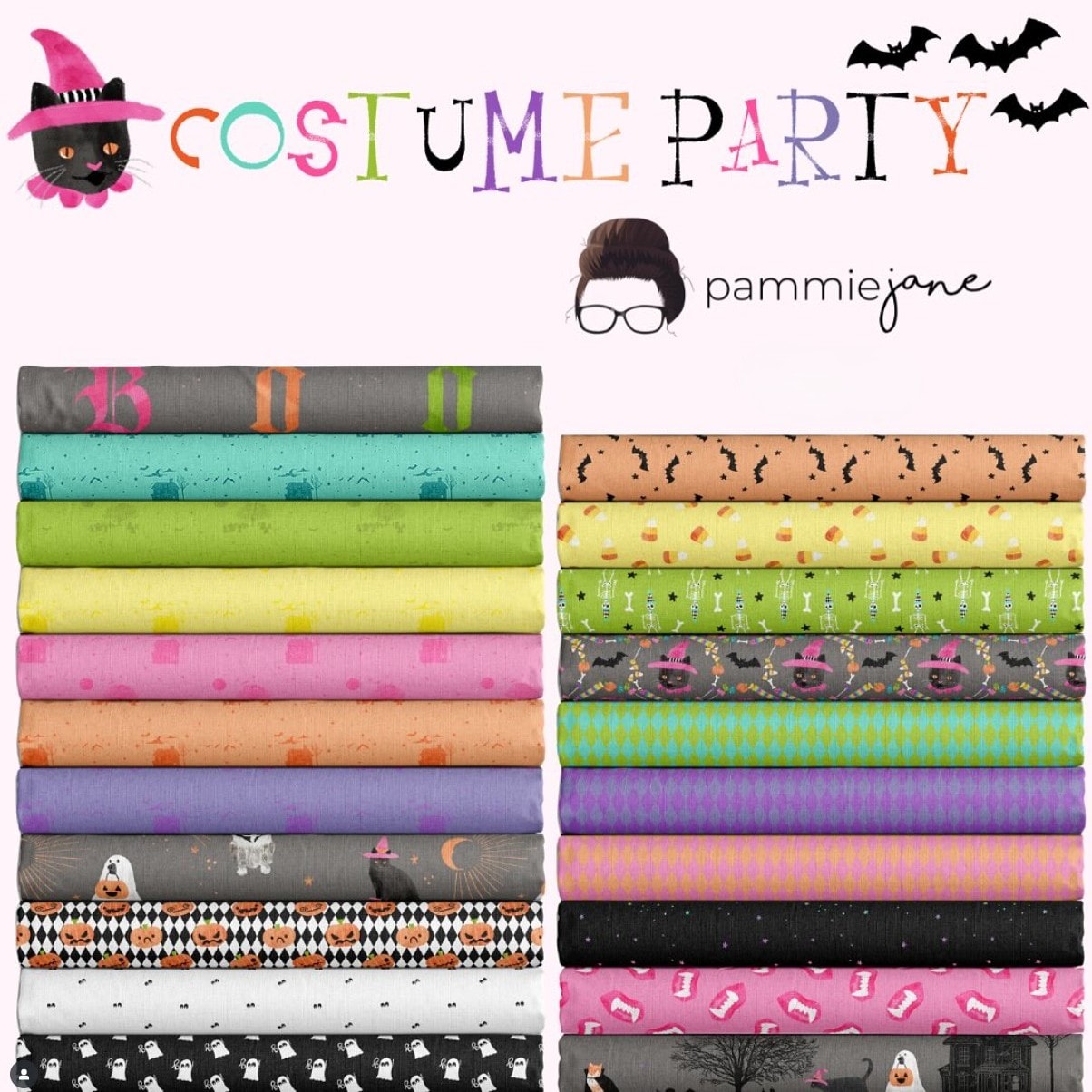 Costume Party Jelly Roll | Pammie Jane | 40 PCs