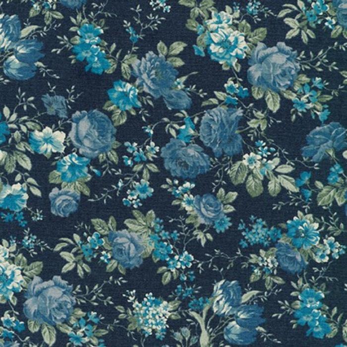 Cottage Floral - Navy