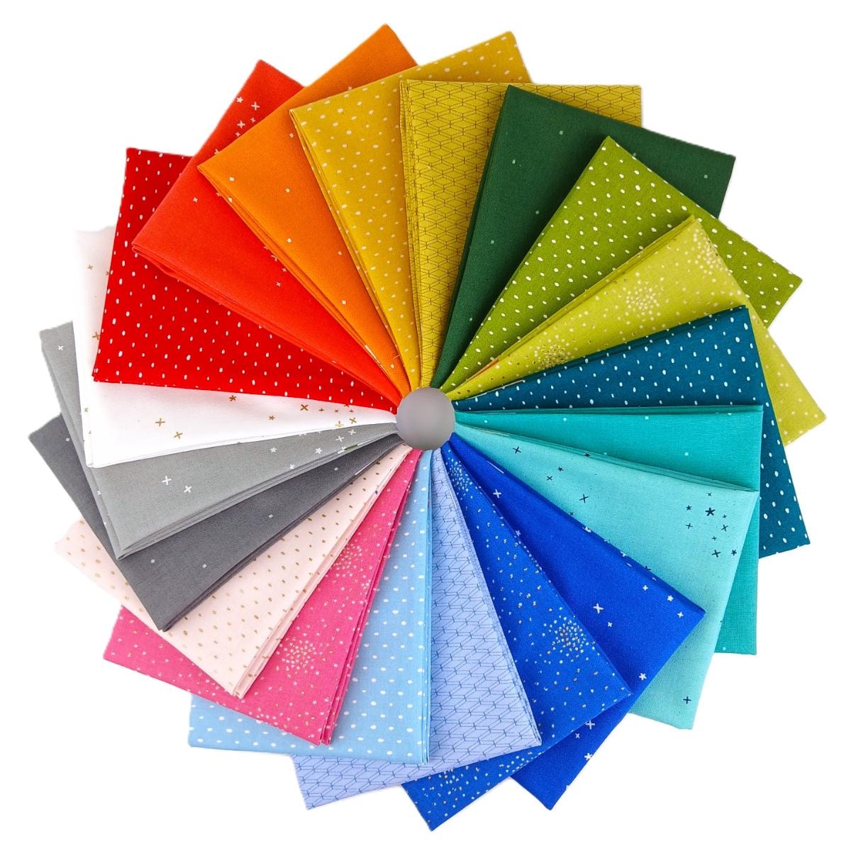 Cotton + Steel Basics Rainbow Fat Quarter Bundle | 20 FQs