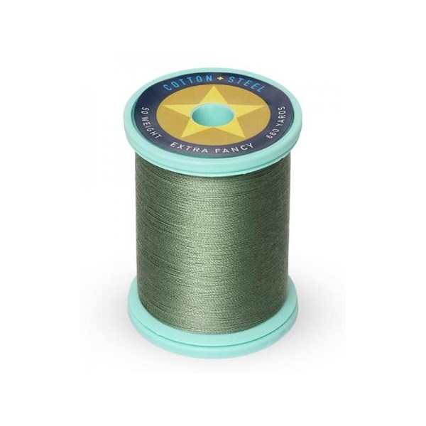 Cotton + Steel Thread 50wt | 600 Yards - French Green