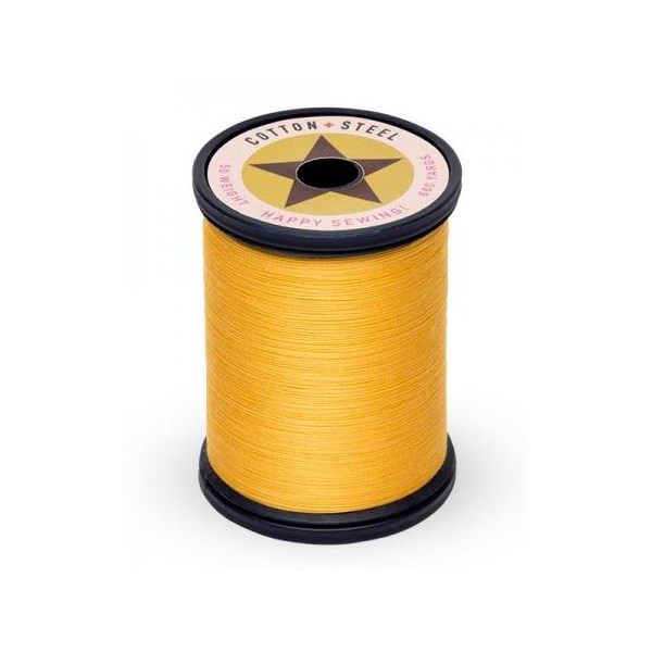 Cotton + Steel Thread 50wt | 600 Yards - Butterfly Gold