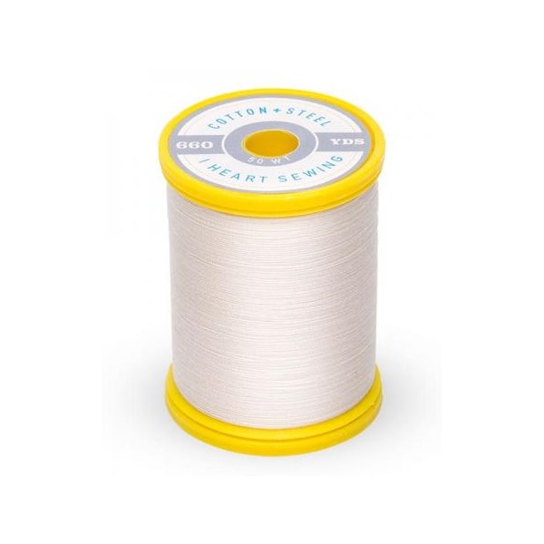 Cotton + Steel Thread 50wt | 600 Yards - Off White