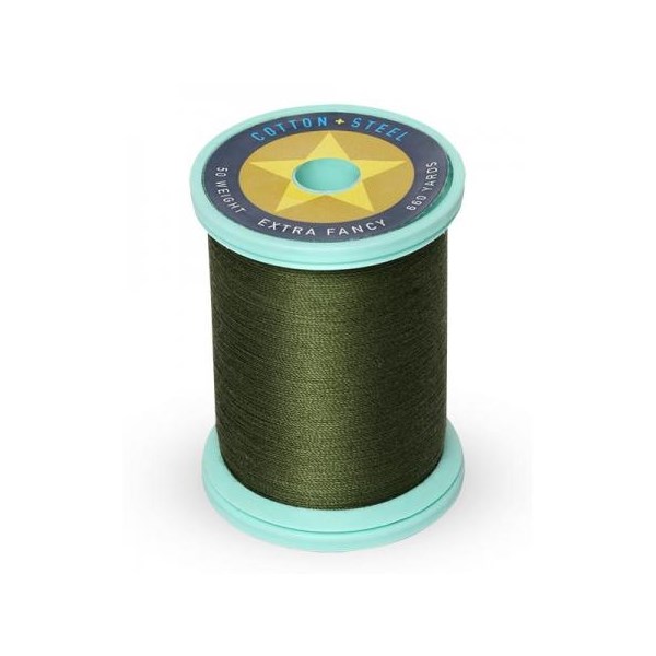 Cotton + Steel Thread 50wt | 600 Yards - Evergreen