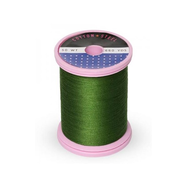 Cotton + Steel Thread 50wt | 600 Yards - Med. Avocado