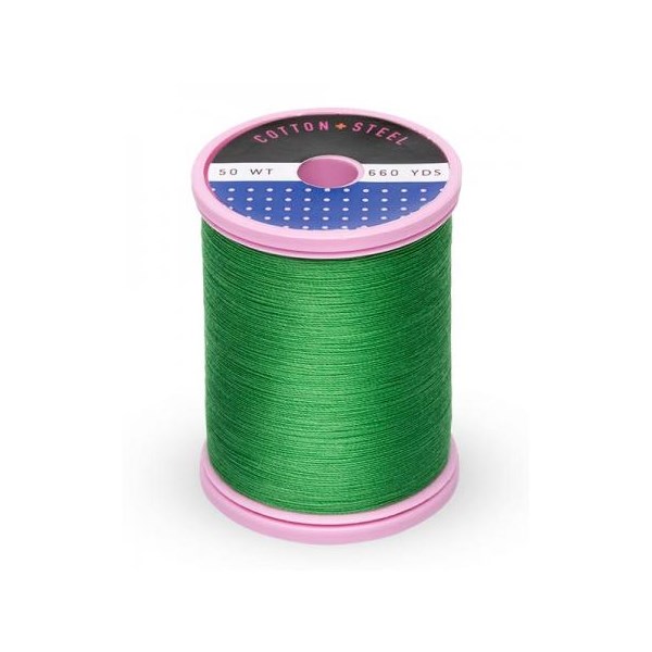 Cotton + Steel Thread 50wt | 600 Yards - Christmas Green