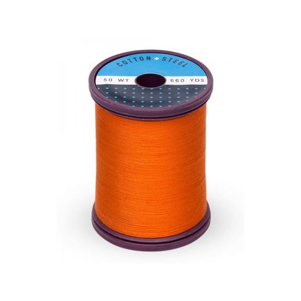 Cotton + Steel Thread 50wt | 600 Yards - Orange Red
