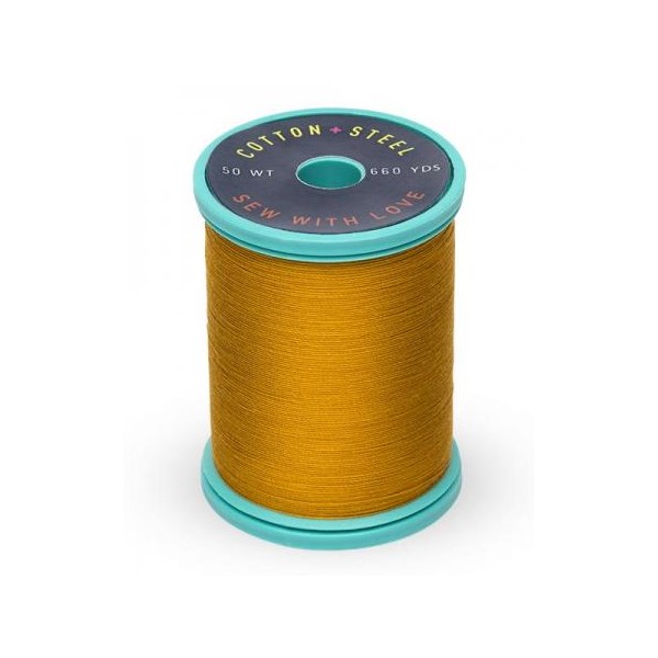 Cotton + Steel Thread 50wt | 600 Yards - Galley Gold