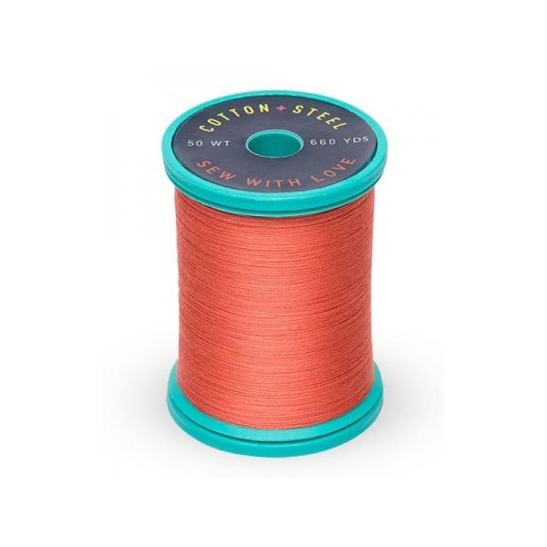 Cotton + Steel Thread 50wt | 600 Yards - Dark Peach