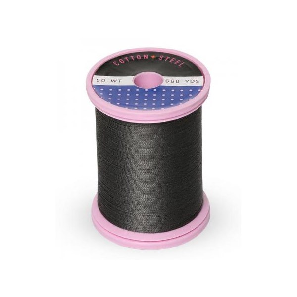 Cotton + Steel Thread 50wt | 600 Yards - Dark Ash
