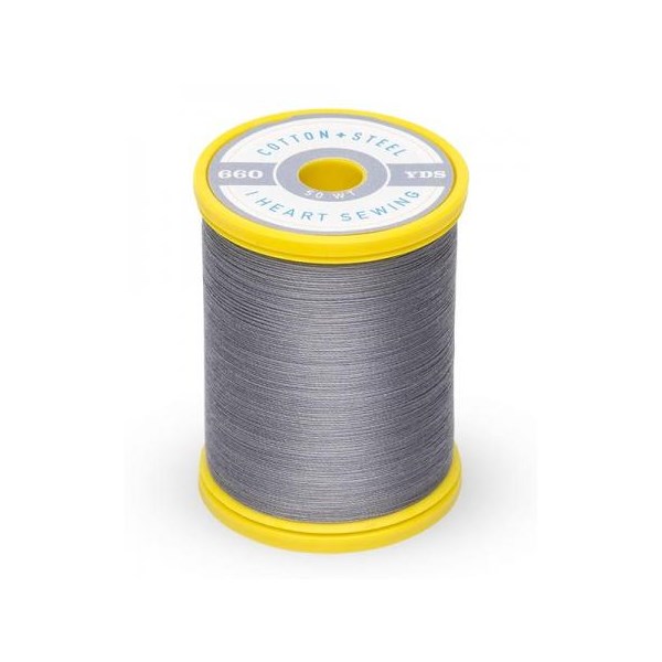 Cotton + Steel Thread 50wt | 600 Yards - Sterling
