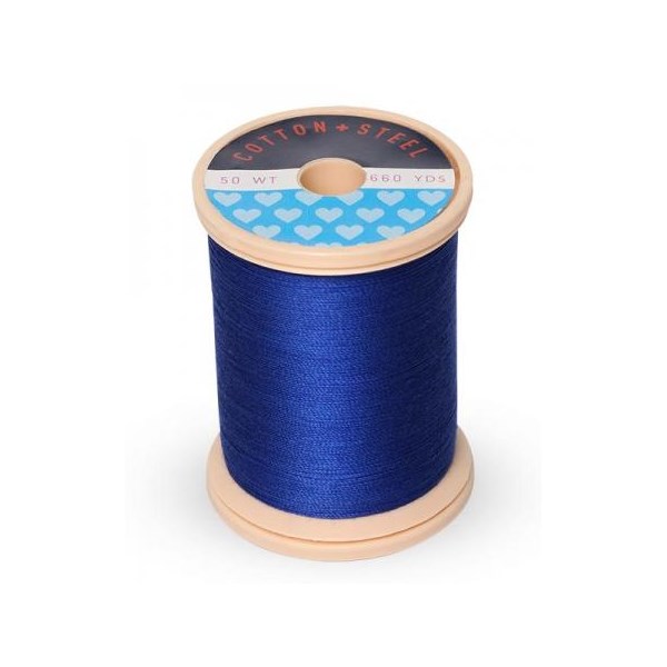 Cotton + Steel Thread 50wt | 600 Yards - Blue Ribbon