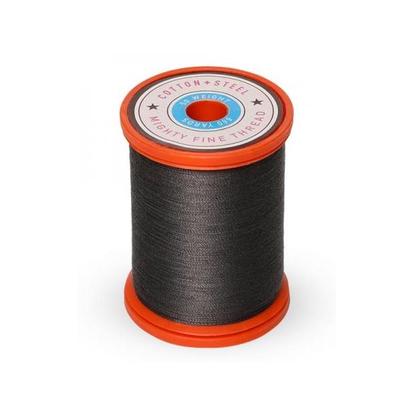 Cotton + Steel Thread 50wt | 600 Yards - Almost Black