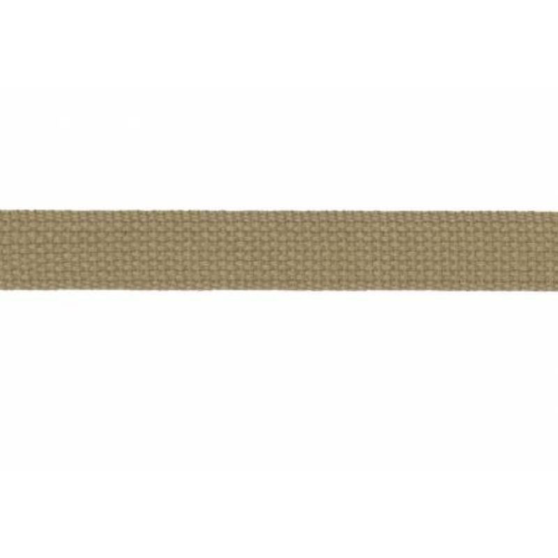 Cotton Webbing - 1 Tan, SKU: COTW1-TAN