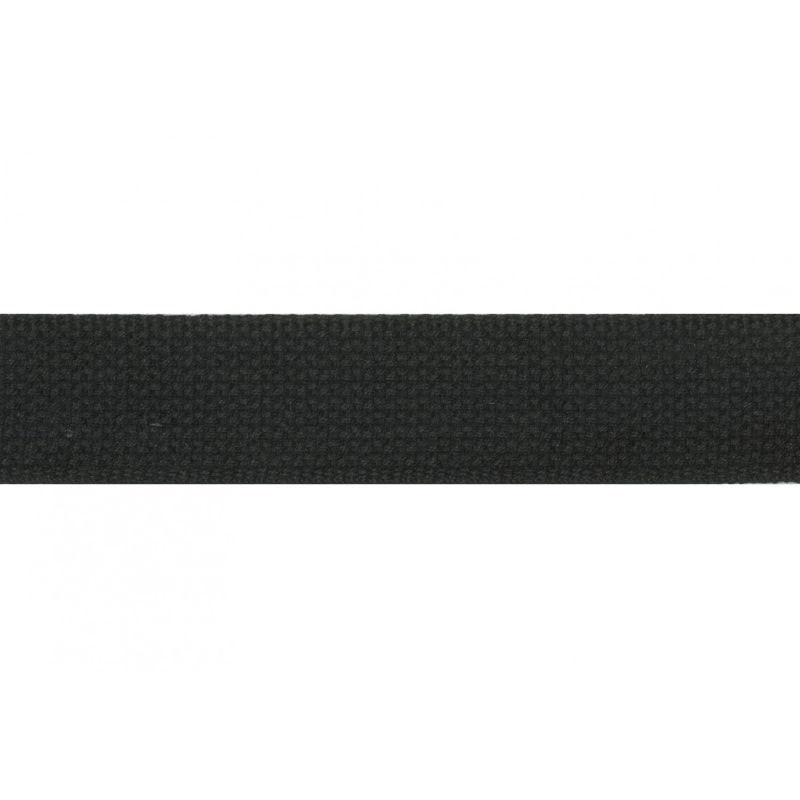 Cotton Webbing - 1.5" - Black
