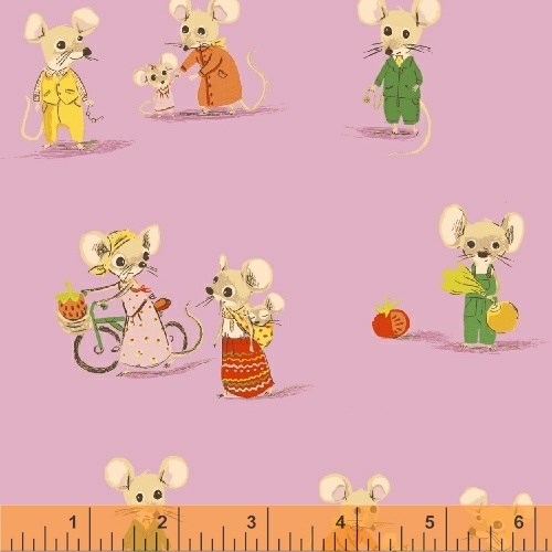 Country Mouse City Mouse in Light Purple