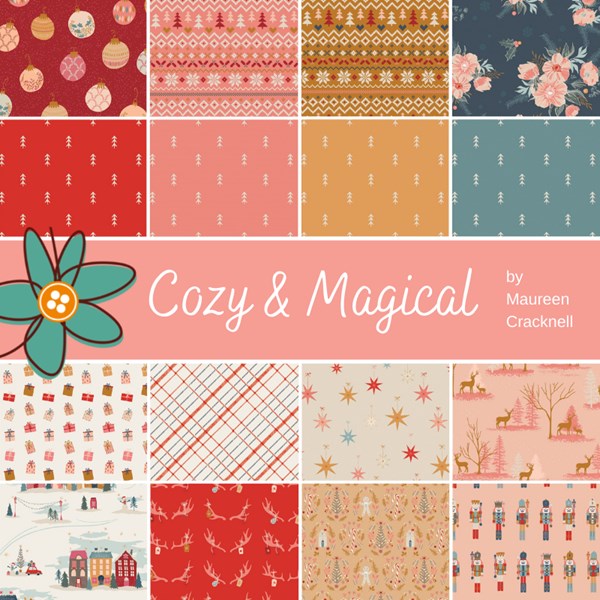 Cozy & Magical Fat Quarter Bundle | Maureen Cracknell | 16 FQs