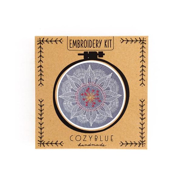 Cozyblue Handmade Embroidery Kit - Autumn Mandala
