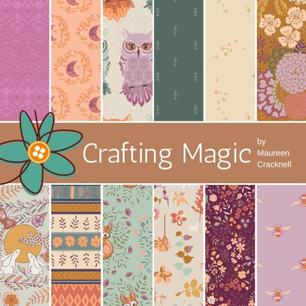 Chapter Five: Crafting Magic Fat Quarter Bundle | Maureen Cracknell | 12 FQs