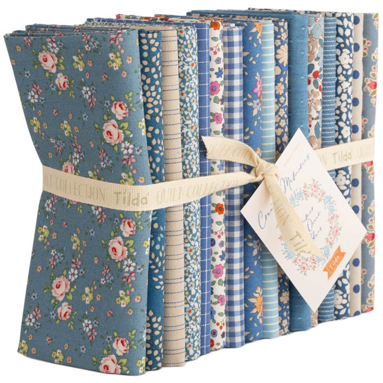 Creating Memories Fat Quarter Bundle | Tilda Fabrics | 16 FQs - Summer