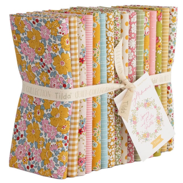 Creating Memories Fat Quarter Bundle | Tilda Fabrics | 16 FQs - Spring