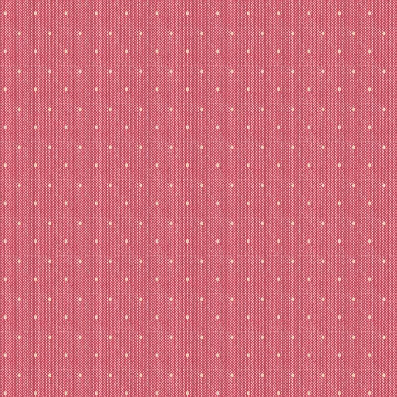 Creating Memories Woven Tiny Dot - Red