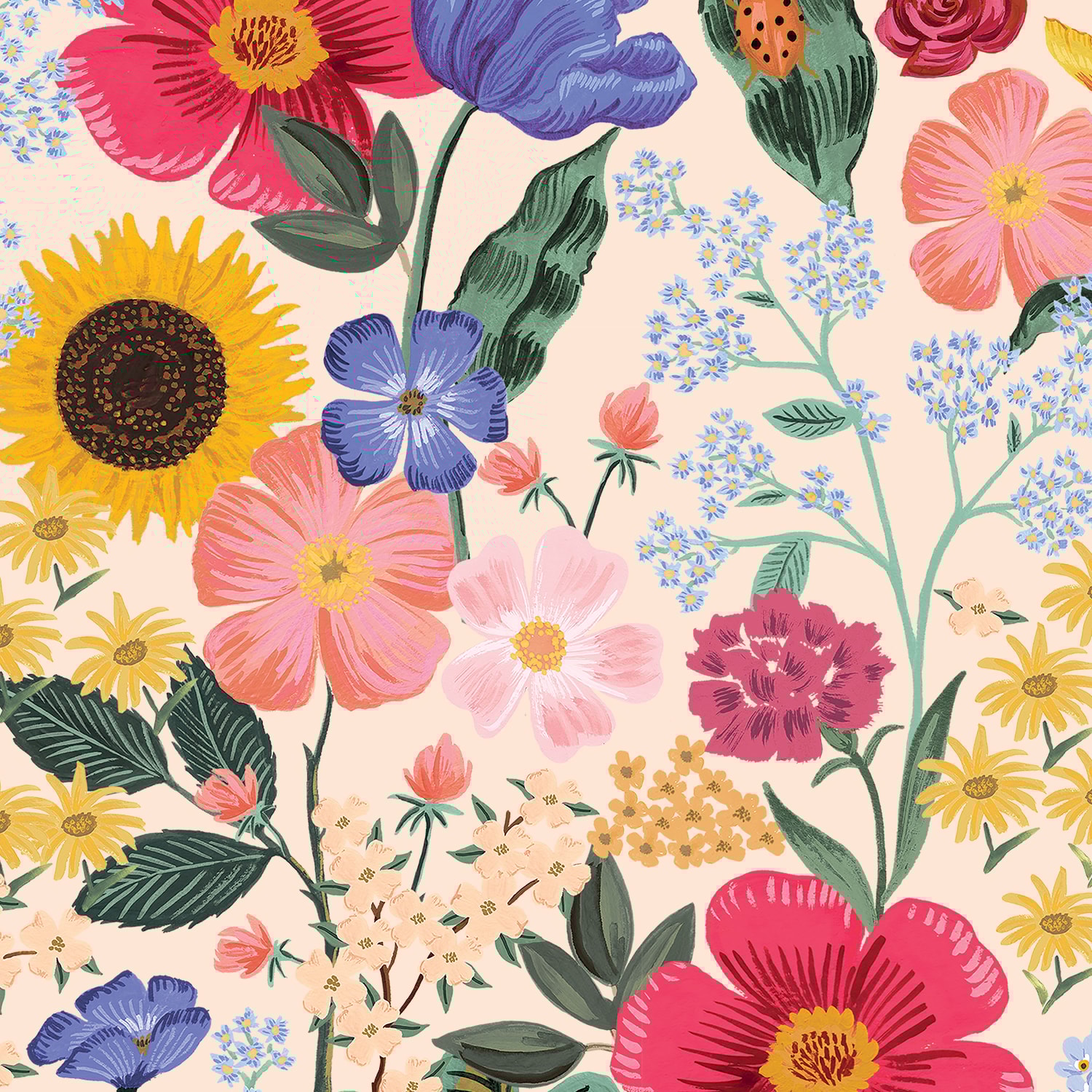 Curio Blossom - Blush Digitial RAYON