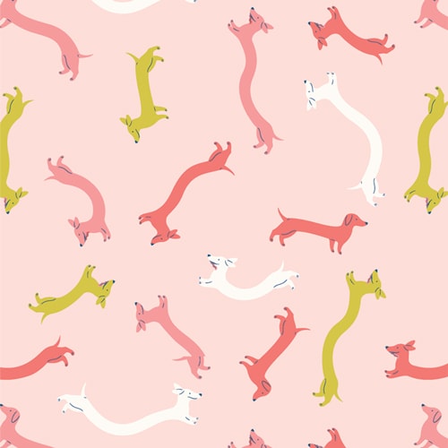 Dachshund Wiggles - Snug FLANNEL