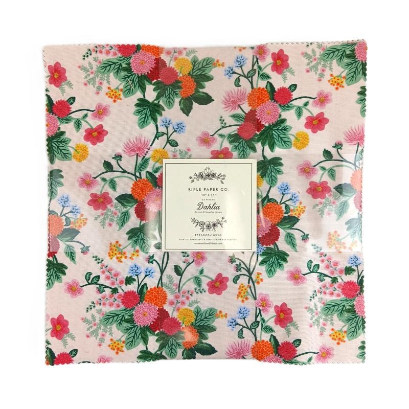 Dahlia Layer Cake | Rifle Paper Co. | 42PCs