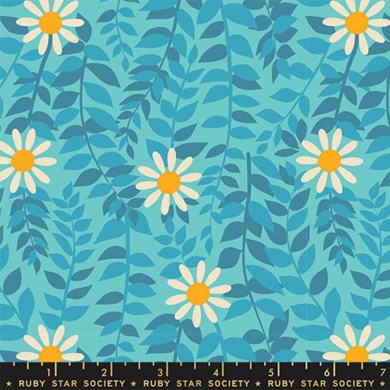 Daisies - Turquoise