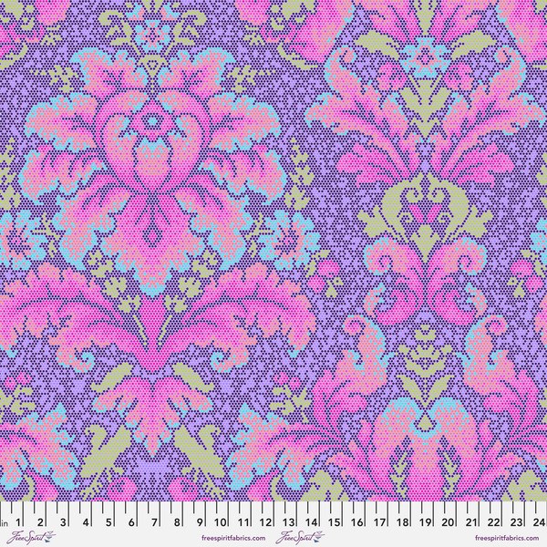 Damask Dot - Violet