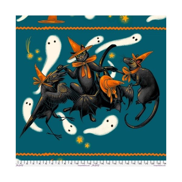 Dance Panel | Storybook Halloween | 36" x 44" PANEL