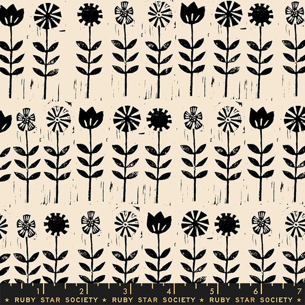 Wildflowers - Black