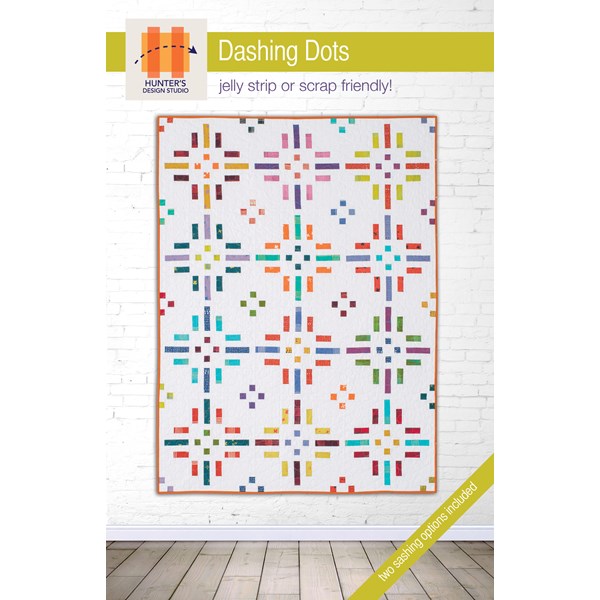 Dashing Dots Quilt Pattern by Hunter's Design Studio