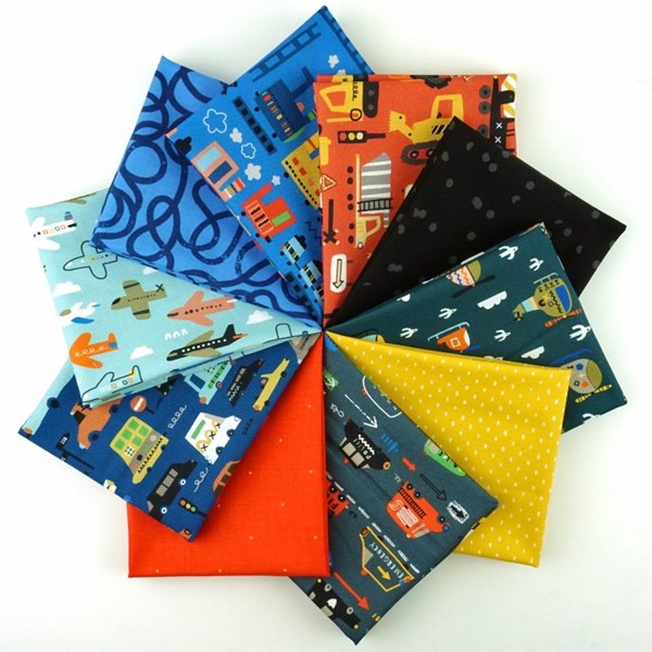 On the Move Fat Quarter Bundle | Stephanie Thannhauser | 10 FQs