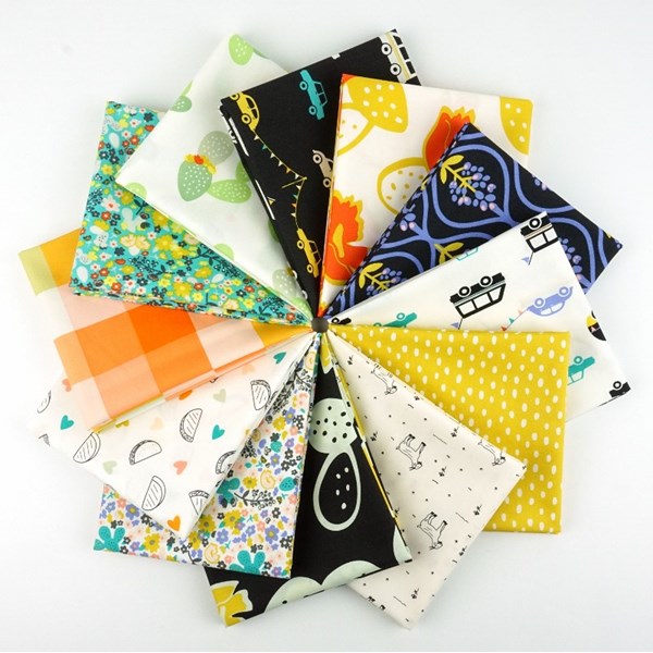 Day Trip Fat Quarter Bundle by Dana Willard