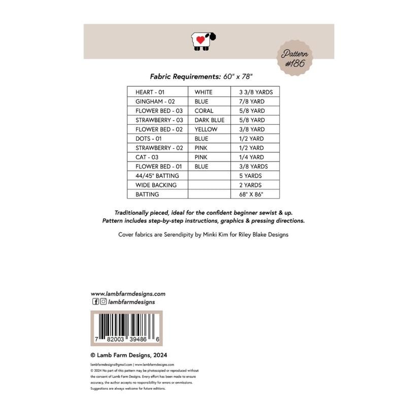 Daydream Refresh Quilt Pattern | Lamb Farm Designs