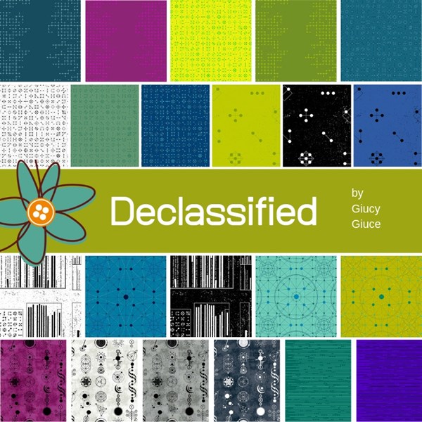 Declassified Fat Quarter Bundle