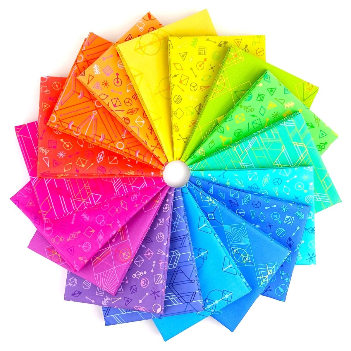 Deco Glo II Century Prints Fat Quarter Bundle | Giucy Giuce | 17FQs